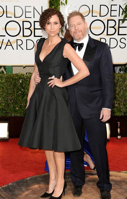 Minnie Driver and Ryan Kavanaugh at the Golden Globe After Party in January 2014