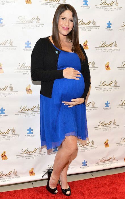 frye soleil moon weight loss around pregnant pregnancy 4th getty instyle child she