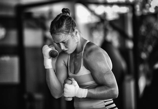 Ronda Rousey UFC training