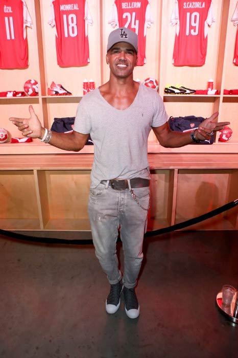 Shemar Moore at the Arsenal Football Club 2016/17 Away & Third Kit reveal event in July 2016