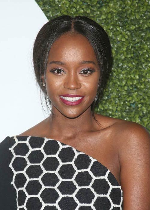 Aja Naomi King at the 2016 GQ Men of the Year Party