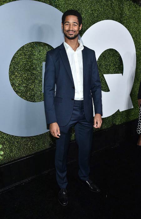 Alfred Enoch at the 2016 GQ Men of the Year Party