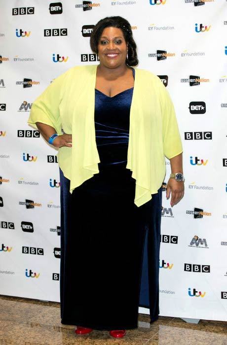 Alison Hammond at the 2016 Screen Nation Film & Television Awards