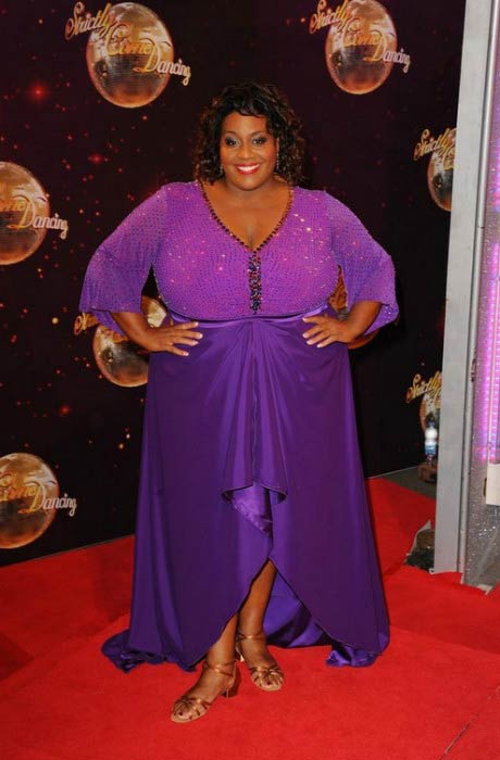 Alison Hammond at the red carpet launch for Strictly Come Dancing in September 2014