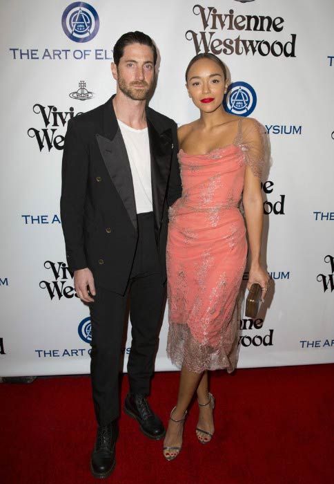 Ashley Madekwe and Iddo Goldberg at The Art of Elysium 2016 HEAVEN Gala in January 2016