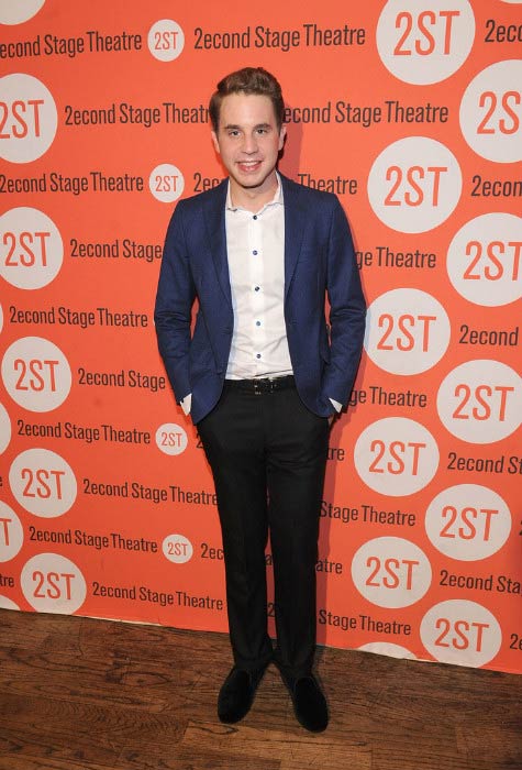 Ben Platt at the Dear Evan Hansen Off-Broadway Opening Celebration Party in May 2016