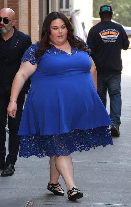 Chrissy Metz spotted leaving 'The View' in NYC, October 18, 2016