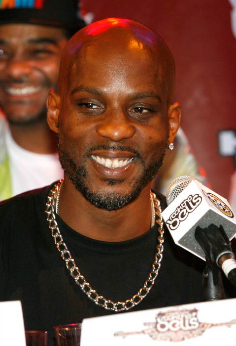 DMX during the Rock the Bells Festival press conference and Fan Appreciation Party in June 2012