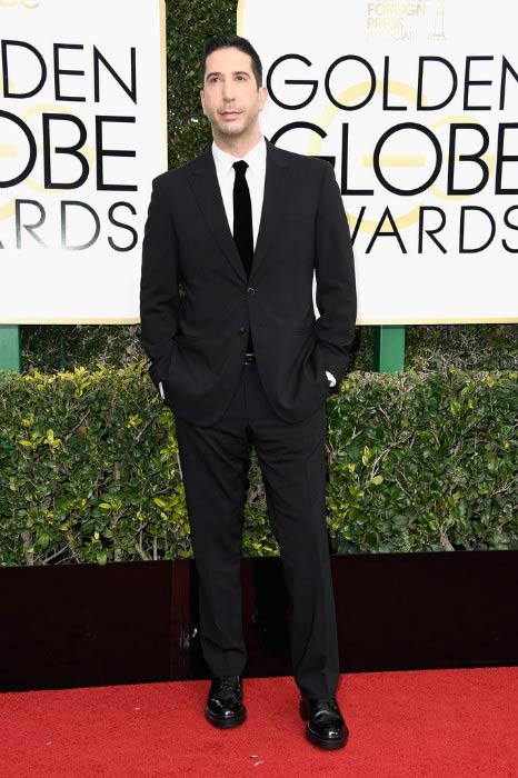 David Schwimmer at the 2017 Golden Globe Awards