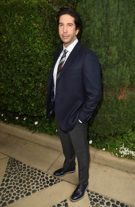 David Schwimmer at The Rape Foundation's annual brunch in October 2015