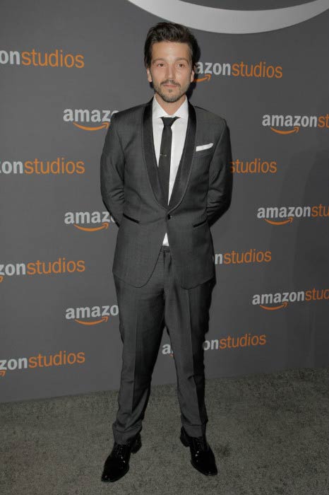 Diego Luna at the Amazon Studios Golden Globes Party in January 2017