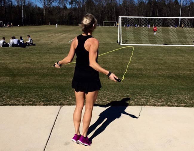 Erin Oprea rope skipping