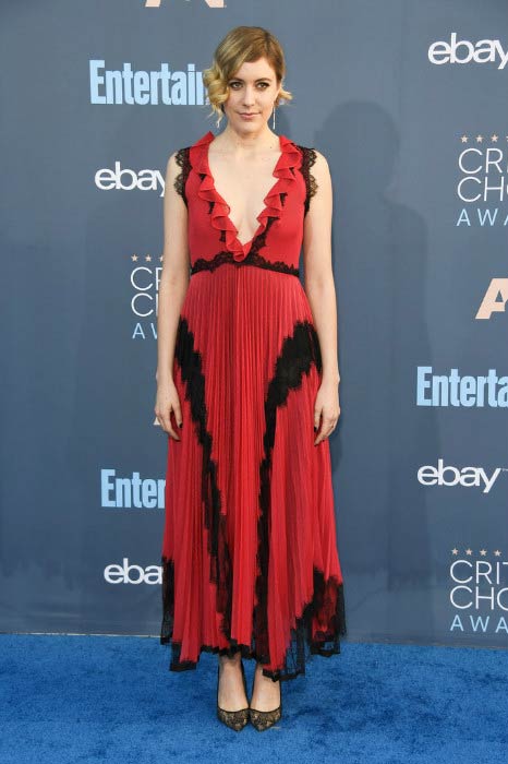 Greta Gerwig at the 2016 Critics' Choice Awards