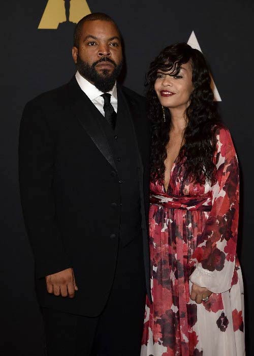 Ice Cube and Kimberly Woodruff at the Academy of Motion Picture Arts and Sciences' 7th annual Governors Awards