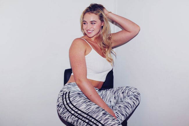 Iskra Lawrence, plus sized model