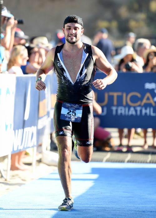 Jack Falahee at the Nautica Malibu Triathlon in September 2015