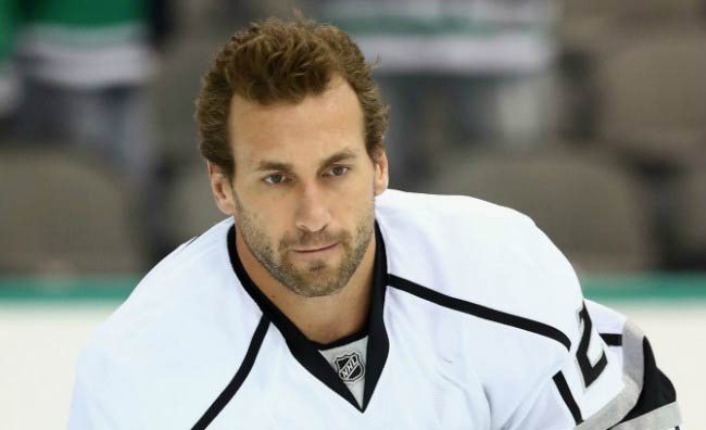 Jarret Stoll of the Los Angeles Kings in November 2014 in Dallas, Texas