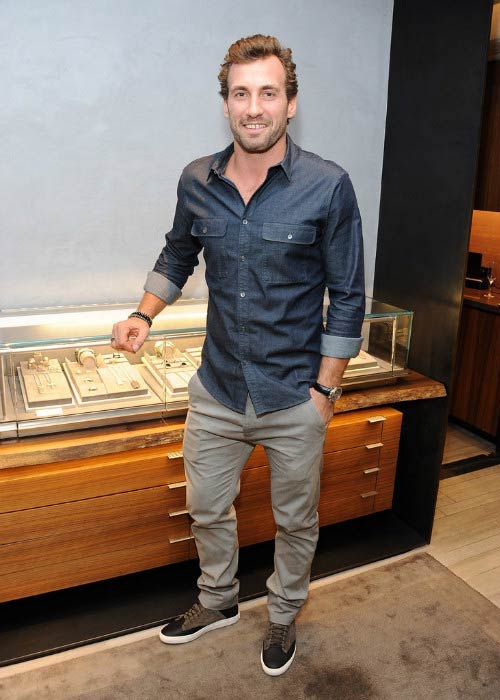 Jarret Stoll during the celebration of the launch of The Men's Forged Carbon Collection in November 2014