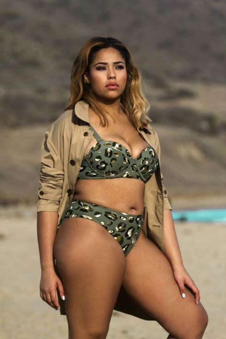 Jordyn Woods in a Michelle Alexandria photoshoot in 2016