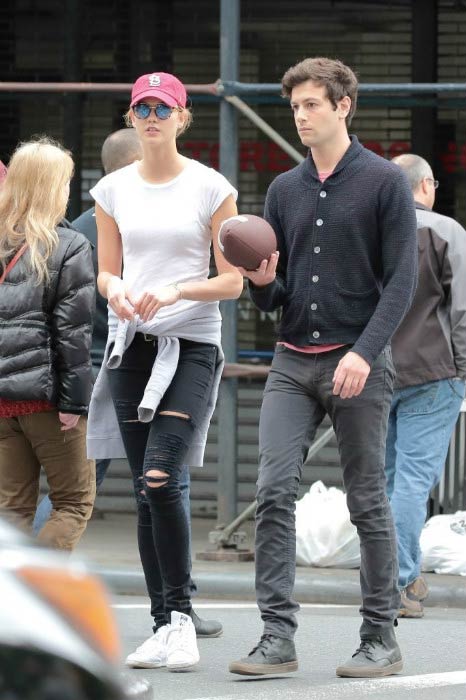 Joshua Kushner and Karlie Kloss in Manhattan in May 2016