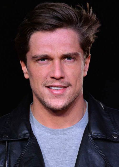 Lewis Bloor at the World premiere of Grimsby in February 2016