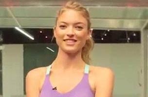 Martha Hunt Exercise and Diet for Victoria’s Secret Shows