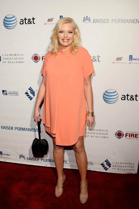 Melissa Peterman at the California Fire Foundation Gala in March 2016