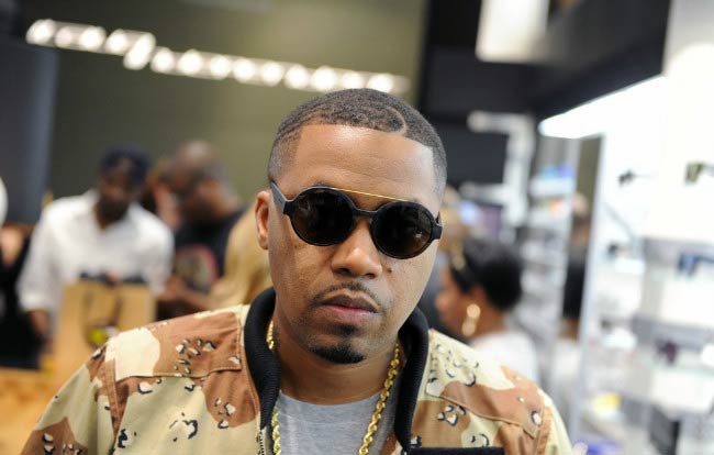 Nas at the launch of The Ghostbusters Collection in May 2016