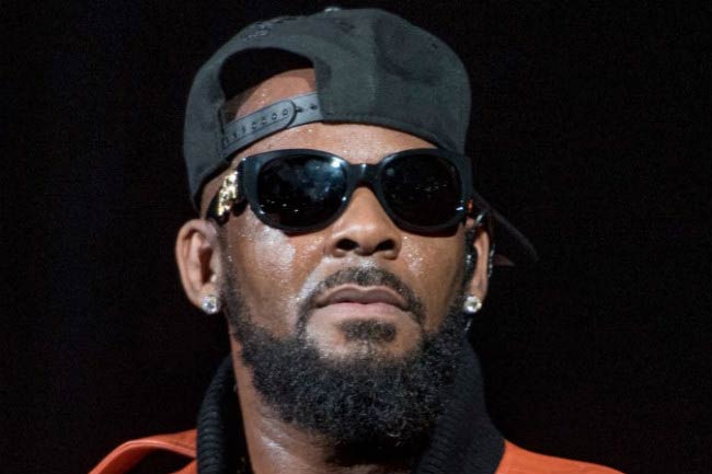 R. Kelly during a concert at Barclays Center in September 2015