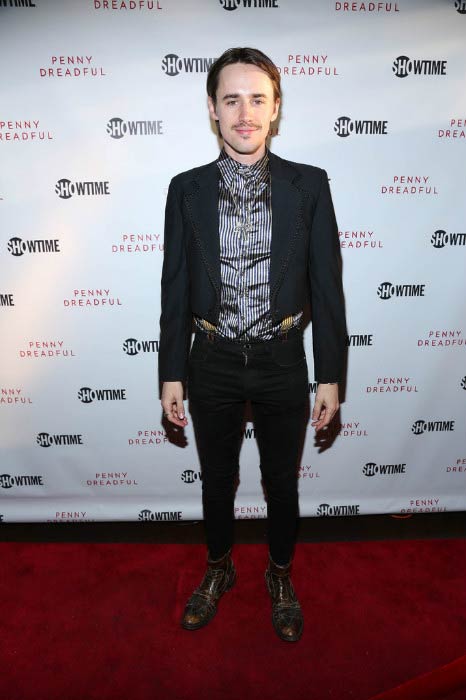 Reeve Carney at the Penny Dreadful screening and Q&A with Reeve Carney in April 2015