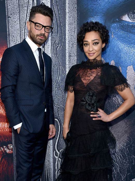 Ruth Negga and Dominic Cooper at the Warcraft premiere in June 2016