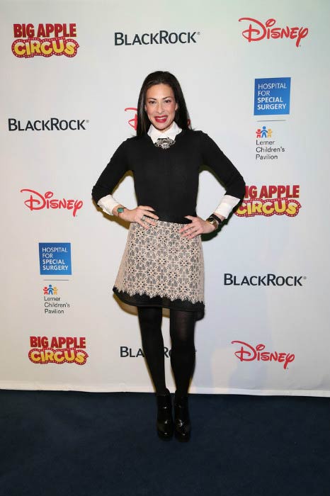 Stacy London at the Hospital for Special Surgery Big Apple Circus Benefit in December 2014