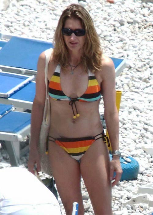 Steffi Graf in bikini on the Miami Beach in July 2009