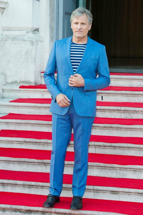 Viggo Mortensen at the UK film premiere of Captain Fantastic in August 2016