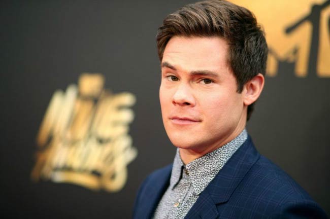 Adam DeVine at the MTV Movie Awards in April 2016