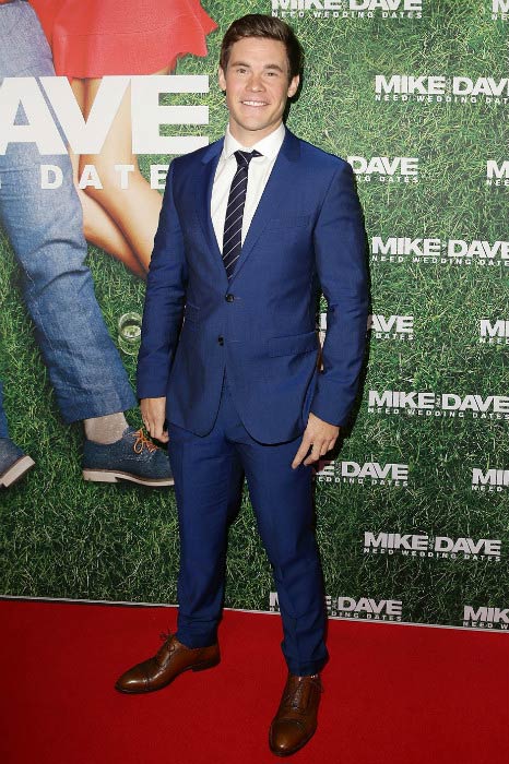 Adam DeVine at the “Mike and Dave Need Wedding Dates” fan premiere in July 2016