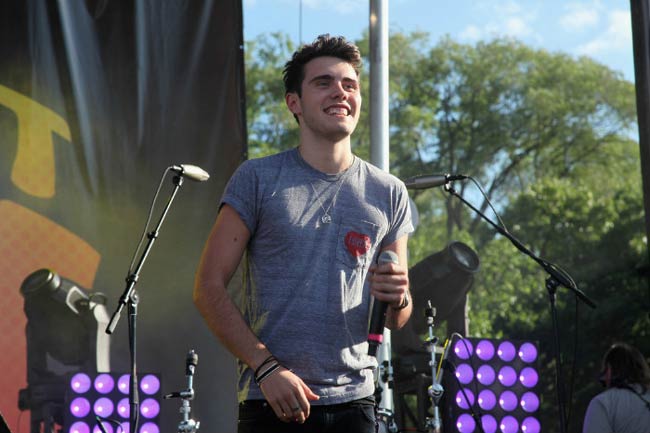 Alfie Deyes during the DigiFest NYC in June 2014