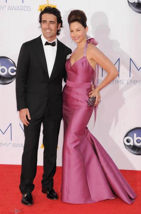 Ashley Judd with former husband Dario Franchitti at the 2012 Primetime Emmy Awards