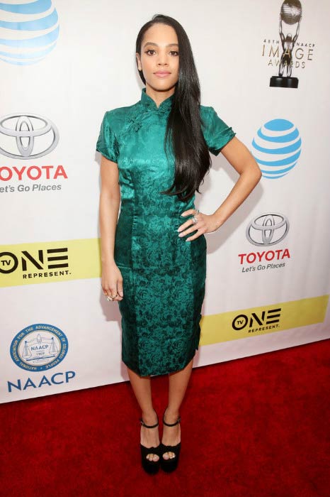 Bianca Lawson at the 2017 NAACP Image Awards