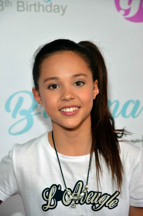 Breanna Yde at her 13th Birthday Party in June 2016