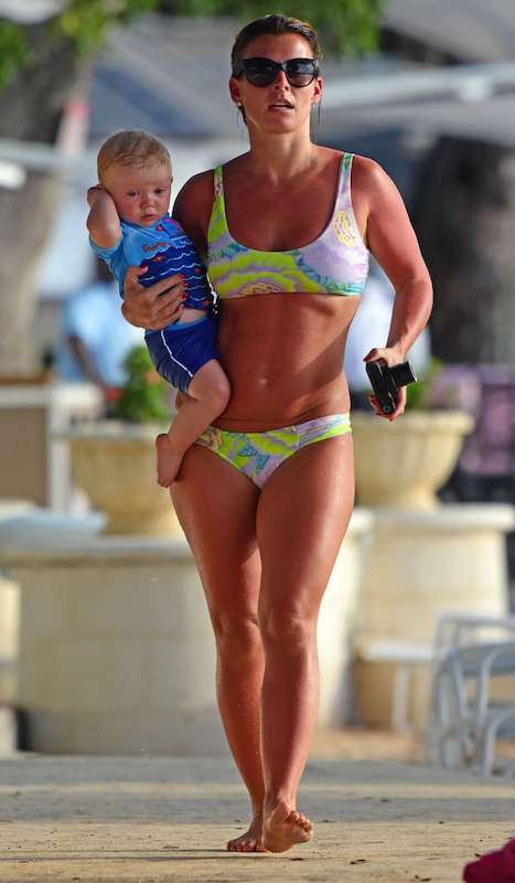 Coleen Rooney in bikini as seen in 2016