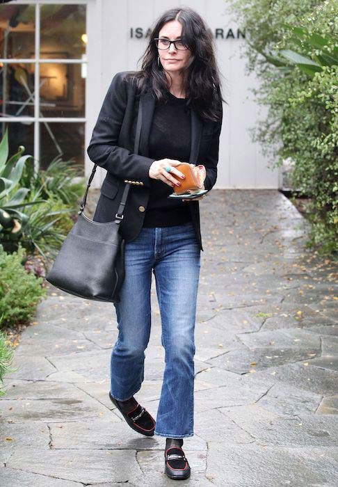 Courteney Cox street style out in LA in December 2017