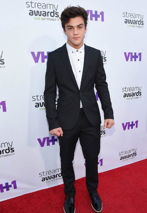 Ethan Dolan at the VH1's 5th Annual Streamy Awards in September 2015