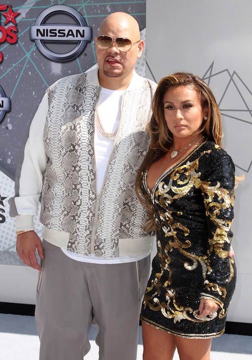 Fat Joe and Lorena Cartagena at BET Awards 2016