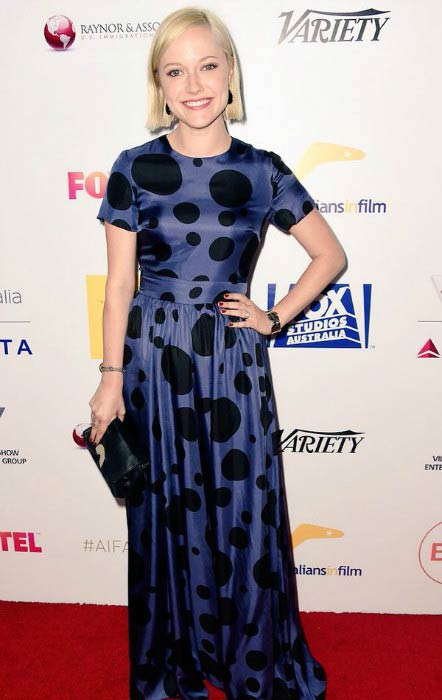Georgina Haig at the 4th Annual Australians In Film Awards Benefit Dinner in October 2015 in California