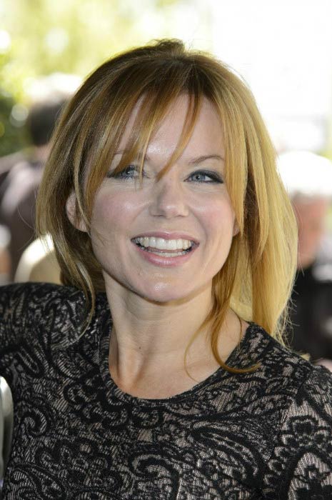 Geri Halliwell at the Ivor Novello Awards in May 2013