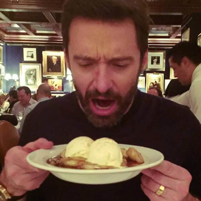 Hugh Jackman with his Wolverine diet