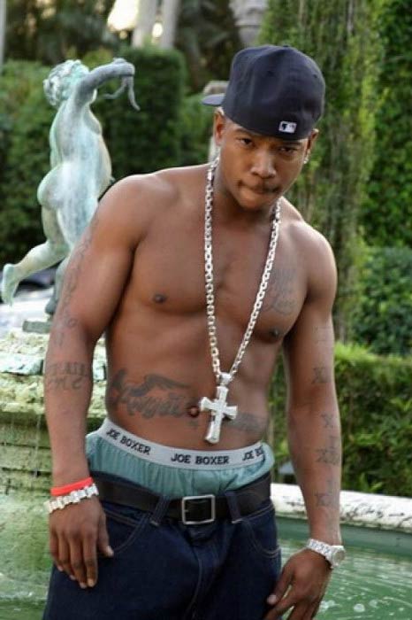 Ja Rule shirtless body as seen in 2014