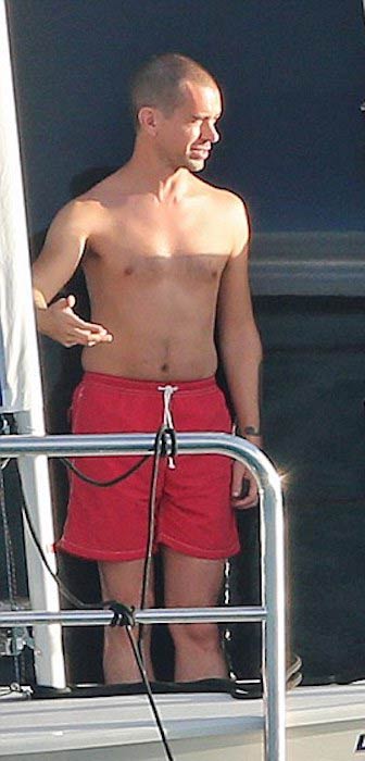 Jack Dorsey shirtless body