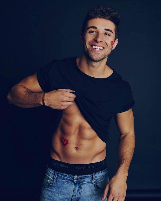 Jake Miller posing for a photoshoot in 2016